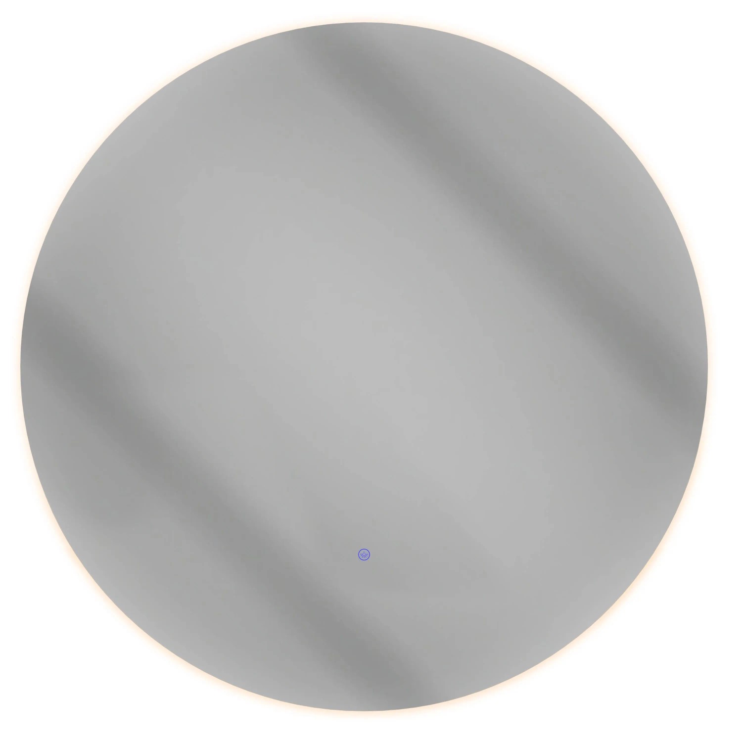 Planetmöbel NOVA LED Spiegel Rund 80 cm Touch Schalter Dimmbar