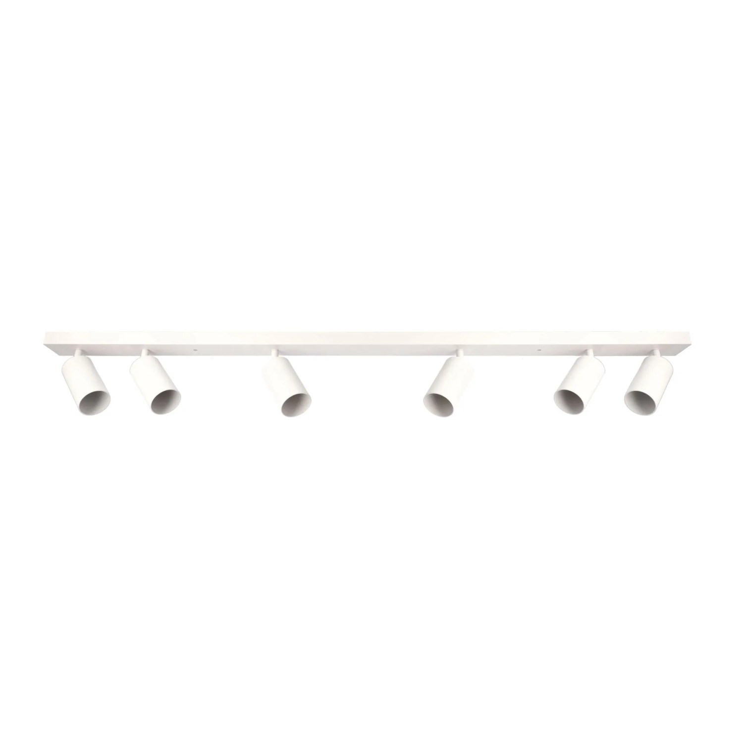 EDO Deckenstrahler GU10 6-Flammig Weiß Moderne Deckenlampe Spot Drehbar Schwenkbar MALGA