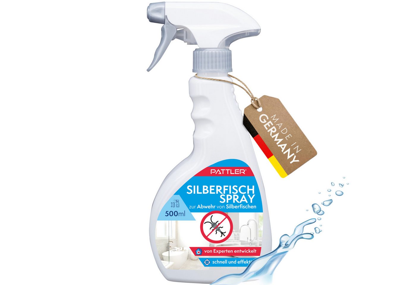 Pattler Insektenspray Bekämpft Silberfische zuverlässig, 500 ml, 500 ml Bild 4