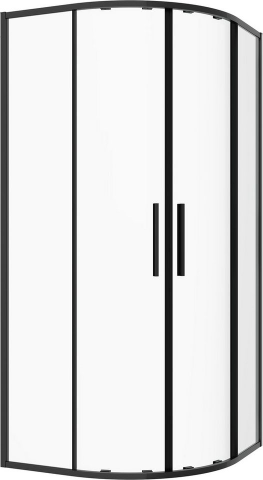 Sanotechnik Runddusche Sanotechnik SlimLIne Rundduschkabine schwarz, Einscheibensicherheitsglas Bild 4