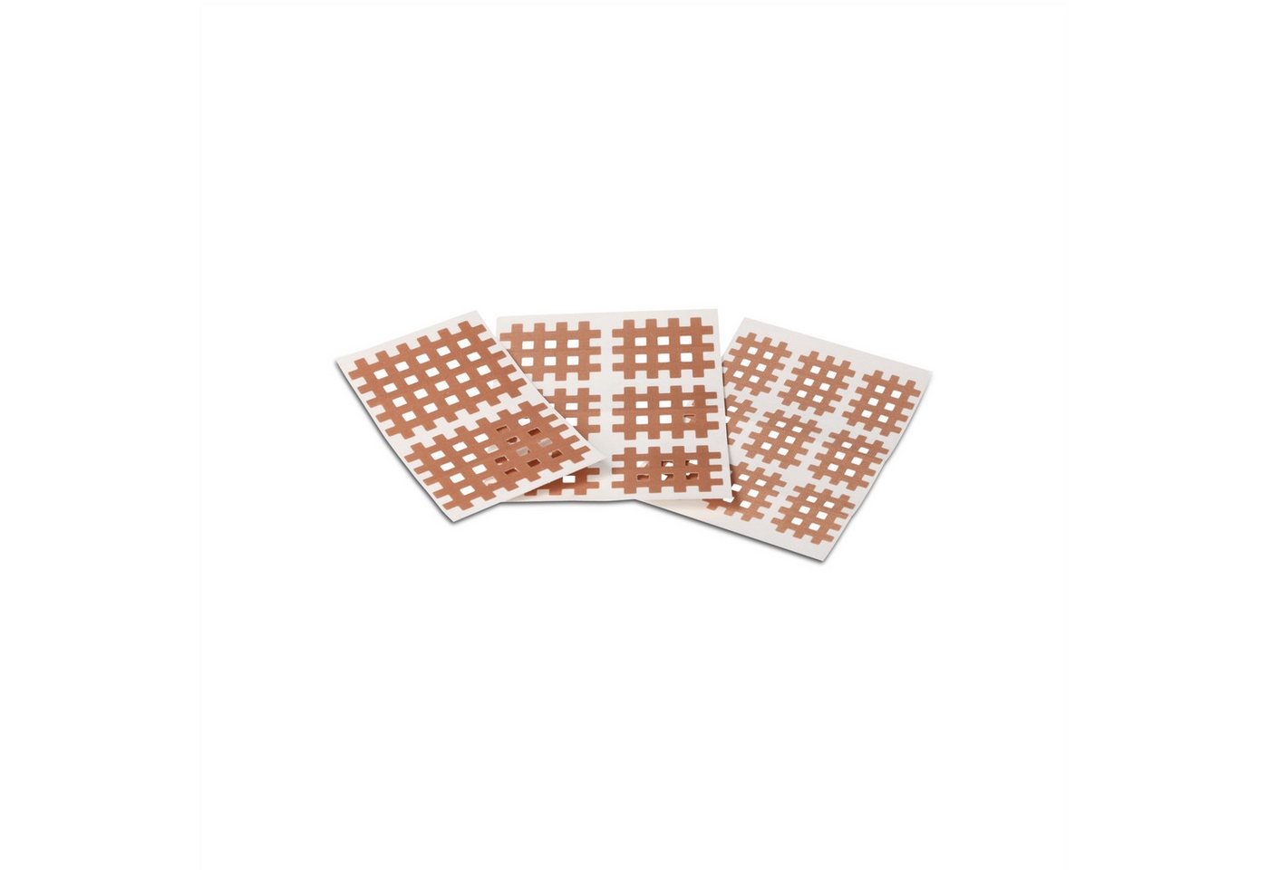 NASARA Kinesiologie-Tape NASARA Original Gitter Tape im 3er Sparset (1x Typ A, 1x Typ B, 1x Typ