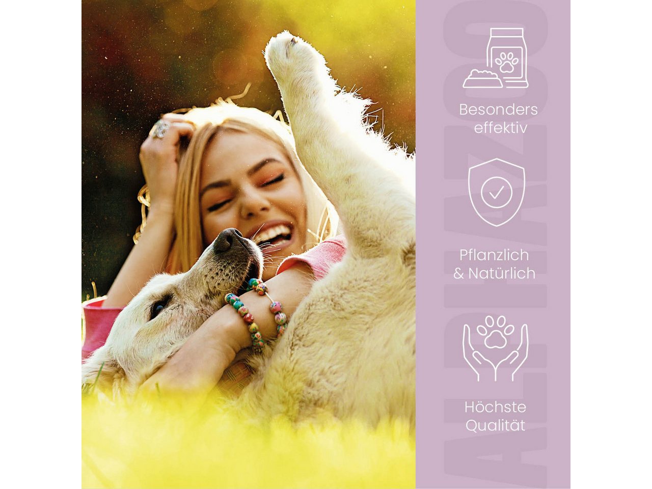 ALPHAZOO Insektenspray ByeByeVloh Flohspray Hunde 100ml, 100 ml, 1-St., Flohmittel gegen Flöhe & Juckreiz, Anti Flohspray gegen lästige Flöhe beim Hund Bild 4
