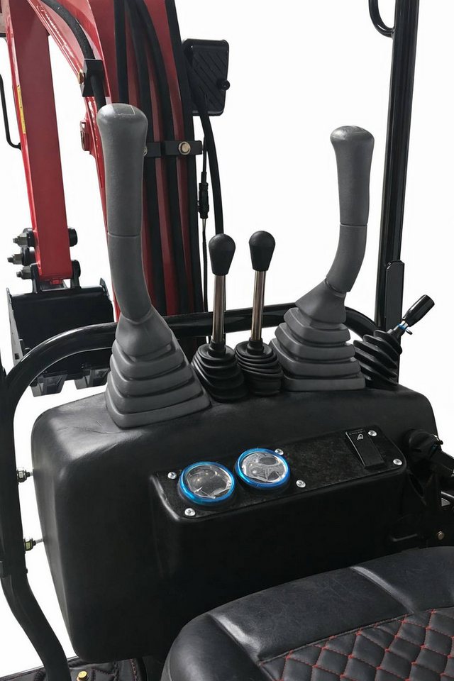 Teico Minibagger HT12 Minibagger 1,0t – Rot – Baujahr 2025 – KOOP Dieselmotor 12PS