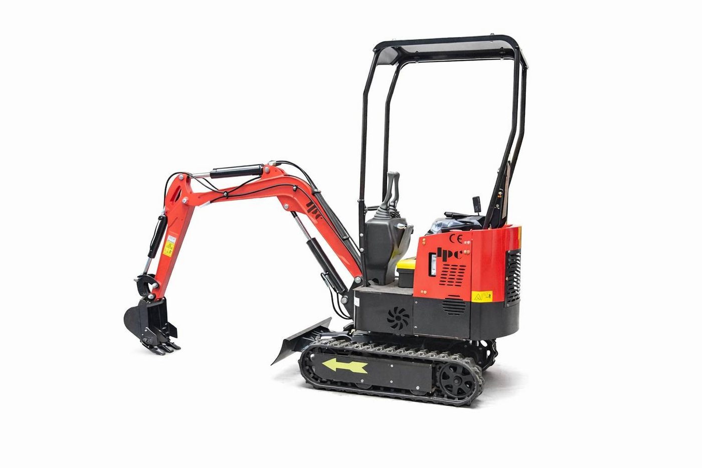Teico Minibagger HT12 Minibagger 1,0t – Rot – Baujahr 2025 – KOOP Dieselmotor 12PS Bild 2