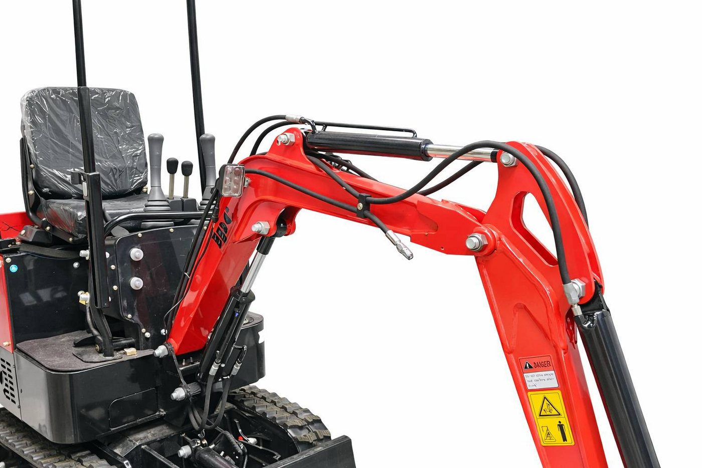 Teico Minibagger HT12 Minibagger 1,0t – Rot – Baujahr 2025 – KOOP Dieselmotor 12PS Bild 5
