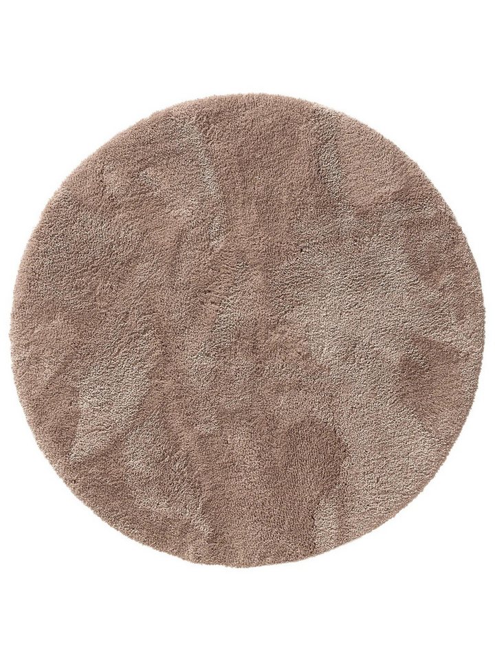 benuta Hochflor-Teppich Cloudy, rund, Höhe: 31 mm, Kunstfaser, Berber, Ethno-Style, Wohnzimmer Bild 3