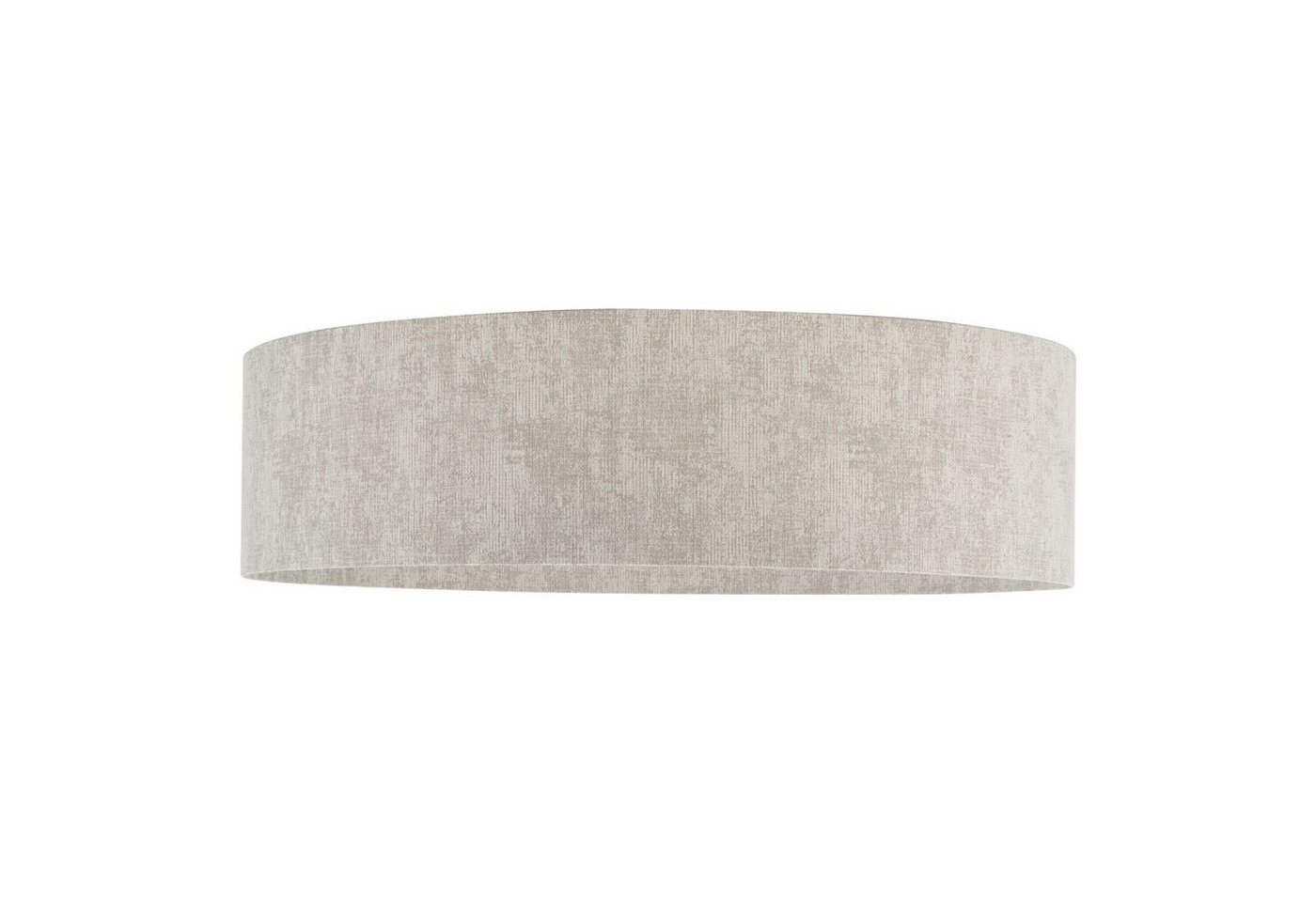 Licht-Erlebnisse Deckenleuchte ODISO, ohne Leuchtmittel, Ø 75 cm rund Beige E27 Modern
