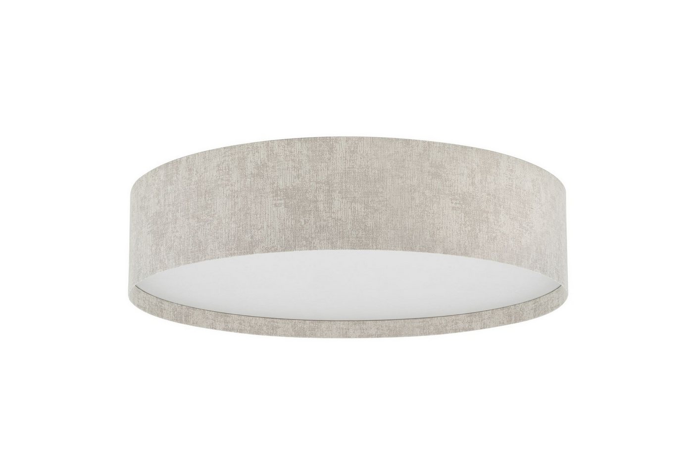 Licht-Erlebnisse Deckenleuchte ODISO, ohne Leuchtmittel, Ø 75 cm rund Beige E27 Modern Bild 2
