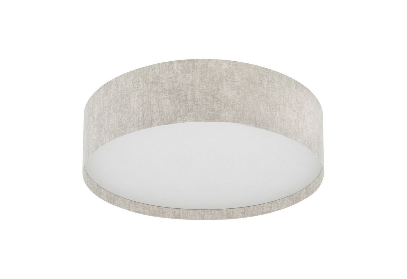Licht-Erlebnisse Deckenleuchte ODISO, ohne Leuchtmittel, Ø 75 cm rund Beige E27 Modern Bild 4
