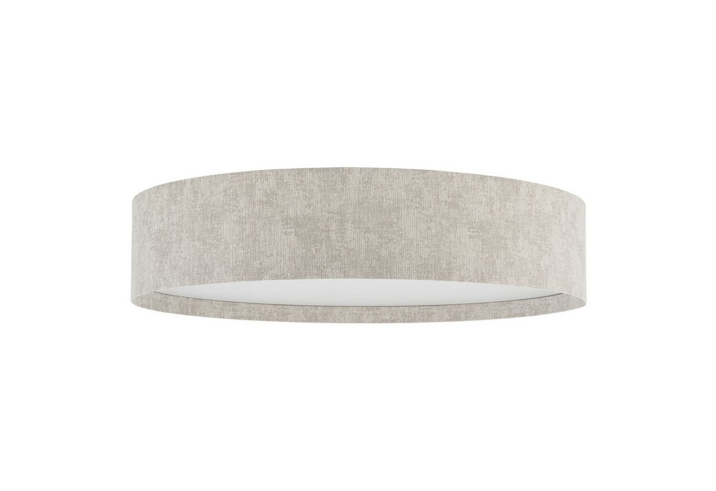 Licht-Erlebnisse Deckenleuchte ODISO, ohne Leuchtmittel, Ø 75 cm rund Beige E27 Modern Bild 5