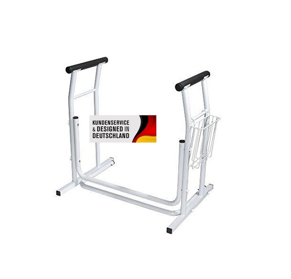 Duke-Handel WC-Aufstehhilfe Toilette Toilettengestell Toilettenstütze Toilettenstützgestell Hilfe, belastbar bis 130 kg, stabil, einfache Montage, Maße: 67 x 48 x 64cm Bild 5