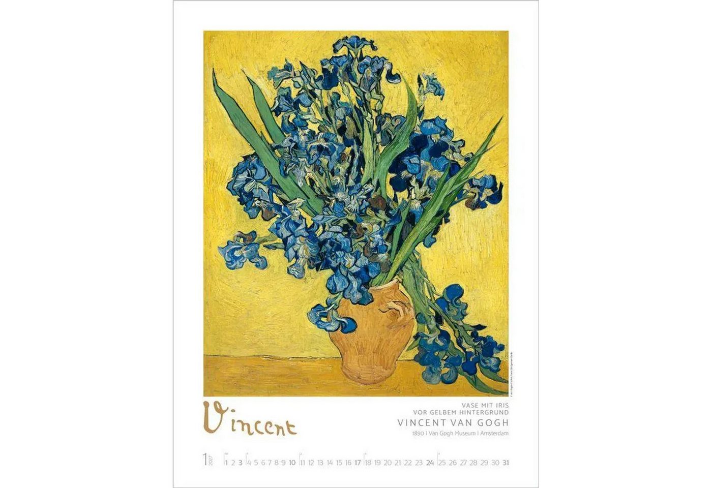 Korsch Verlag Wandkalender Art Poster 2027