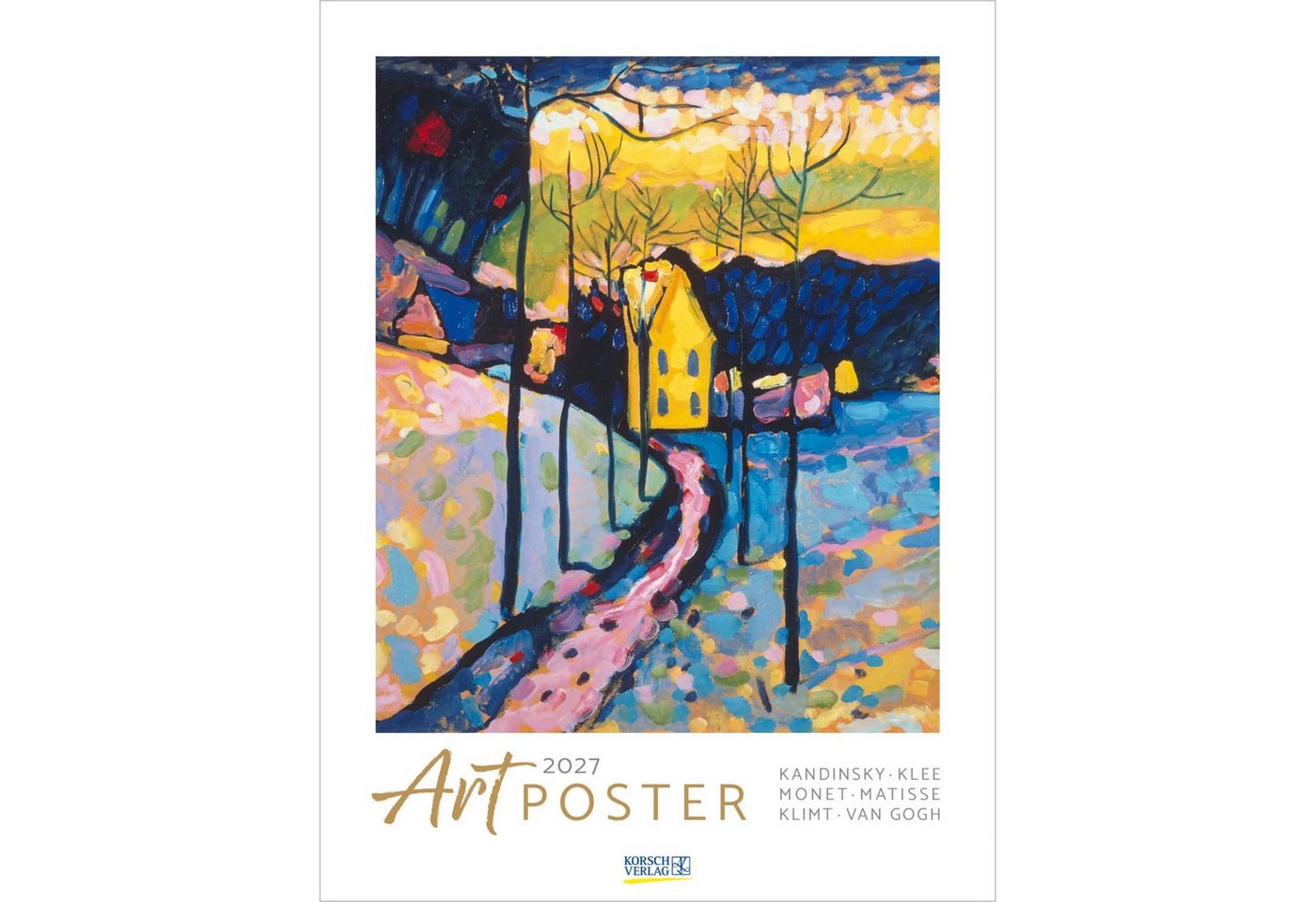 Korsch Verlag Wandkalender Art Poster 2027 Bild 2
