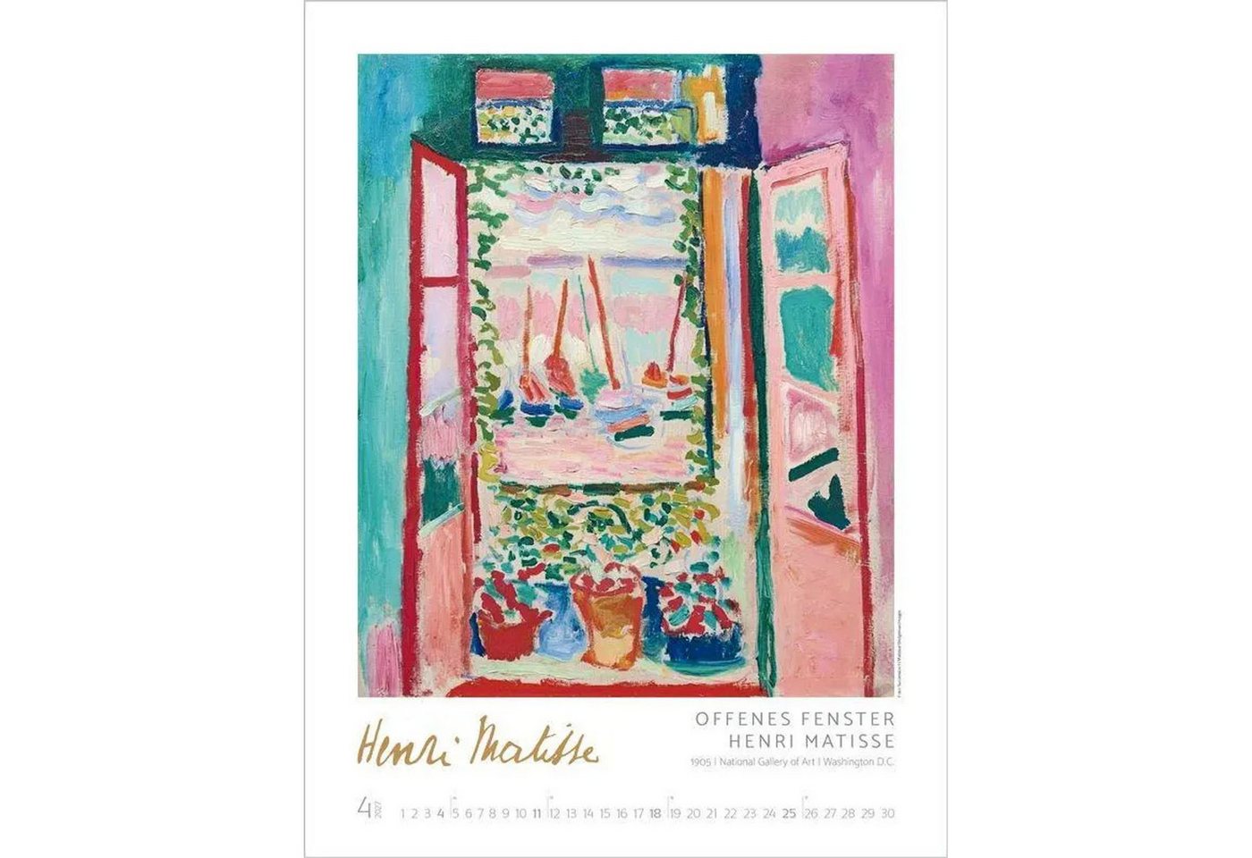 Korsch Verlag Wandkalender Art Poster 2027 Bild 5