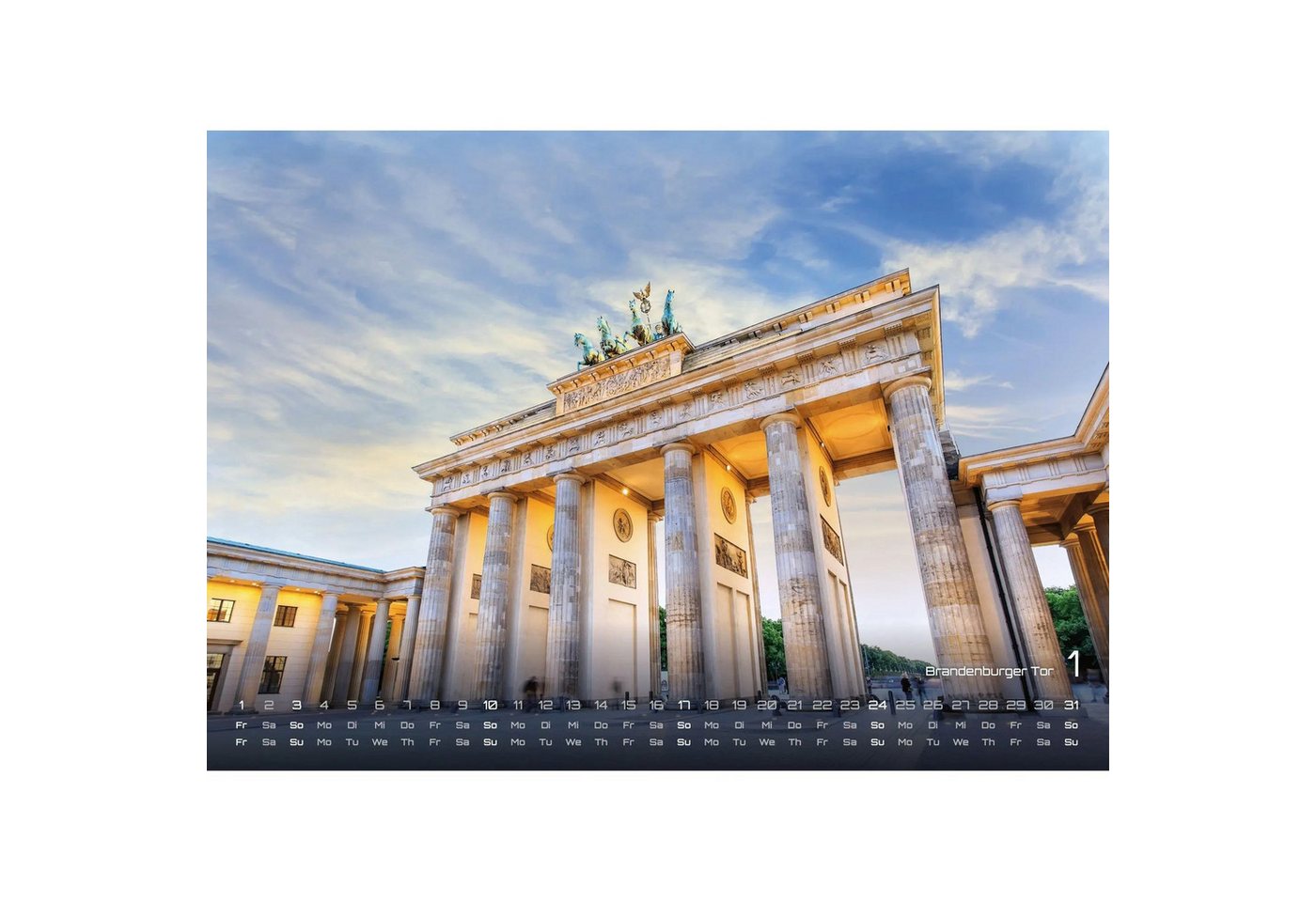 Wandkalender Berlin - Zwischen Spree und Skyline - 2027 - Kalender DIN A3 Bild 2