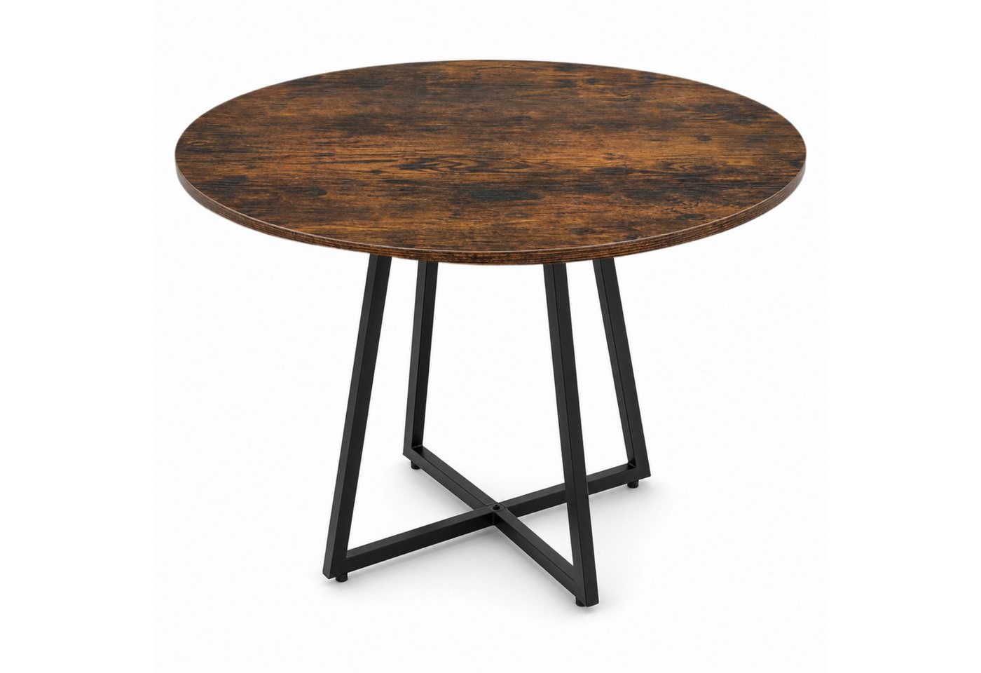 SCENA LIVING Küchentisch Runder Tisch auf kreuzförmigem Gestell, Ø 80 cm x 72 cm Bild 5