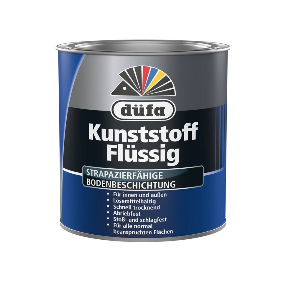 düfa Acryl-Flüssigkunststoff Kunststoff Flüssig Grau 750 ml Flüssigkunststoff Matt, schützt den Untergrund vor Nässe und Feuchtigkeit Bild 2