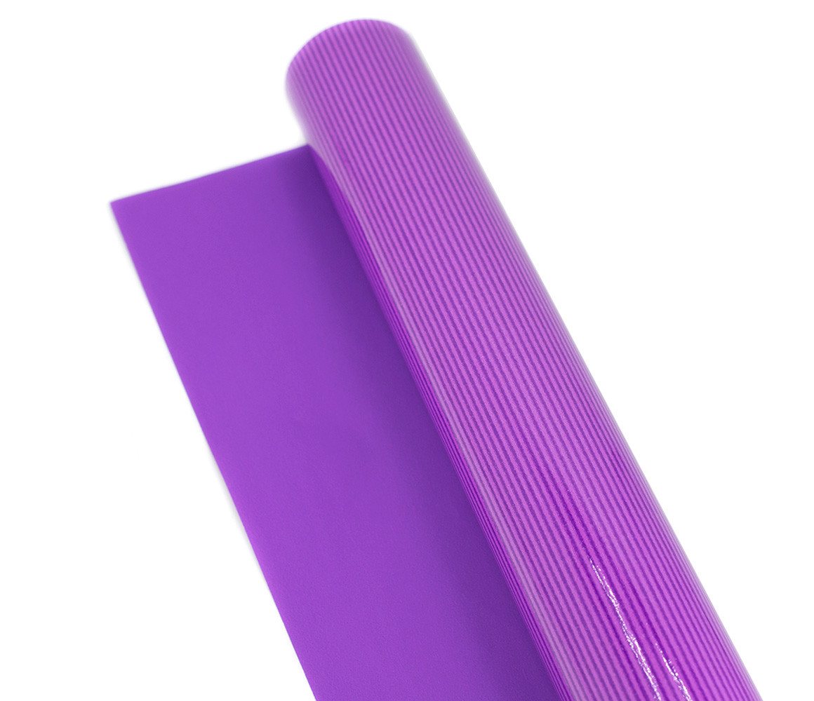 Star Geschenkpapier, Geschenkpapier gestreift 70cm x 2m Rolle Lila beidseitig