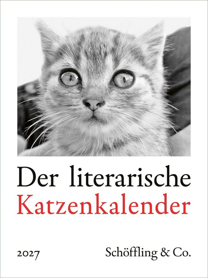 Wandkalender Der literarische Katzenkalender 2027