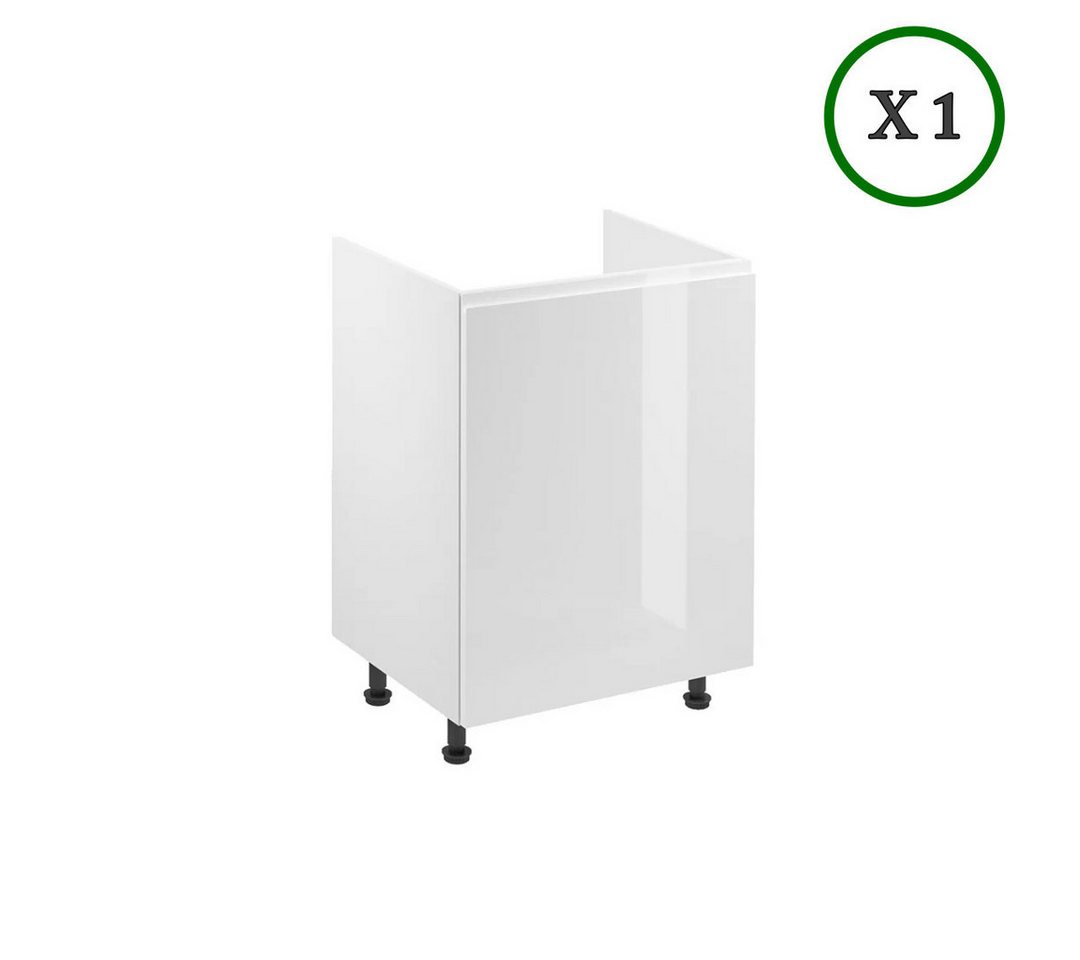 ROYAL24_MARKT Küchenzeile K56-G300 - Velmora - Hoher Standard mit modernem Design, (Komplett Set), Premium - Modern - Exzellent