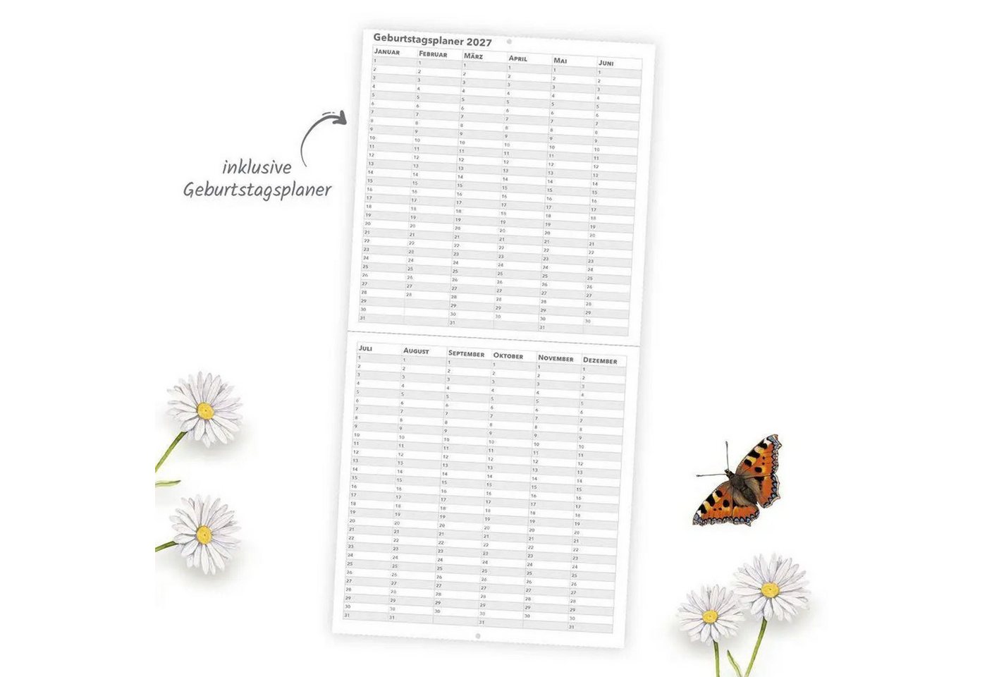 Trötsch Verlag Wandkalender TRÖTSCH - Broschürenkalender Blumenkalender 2027 Bild 4
