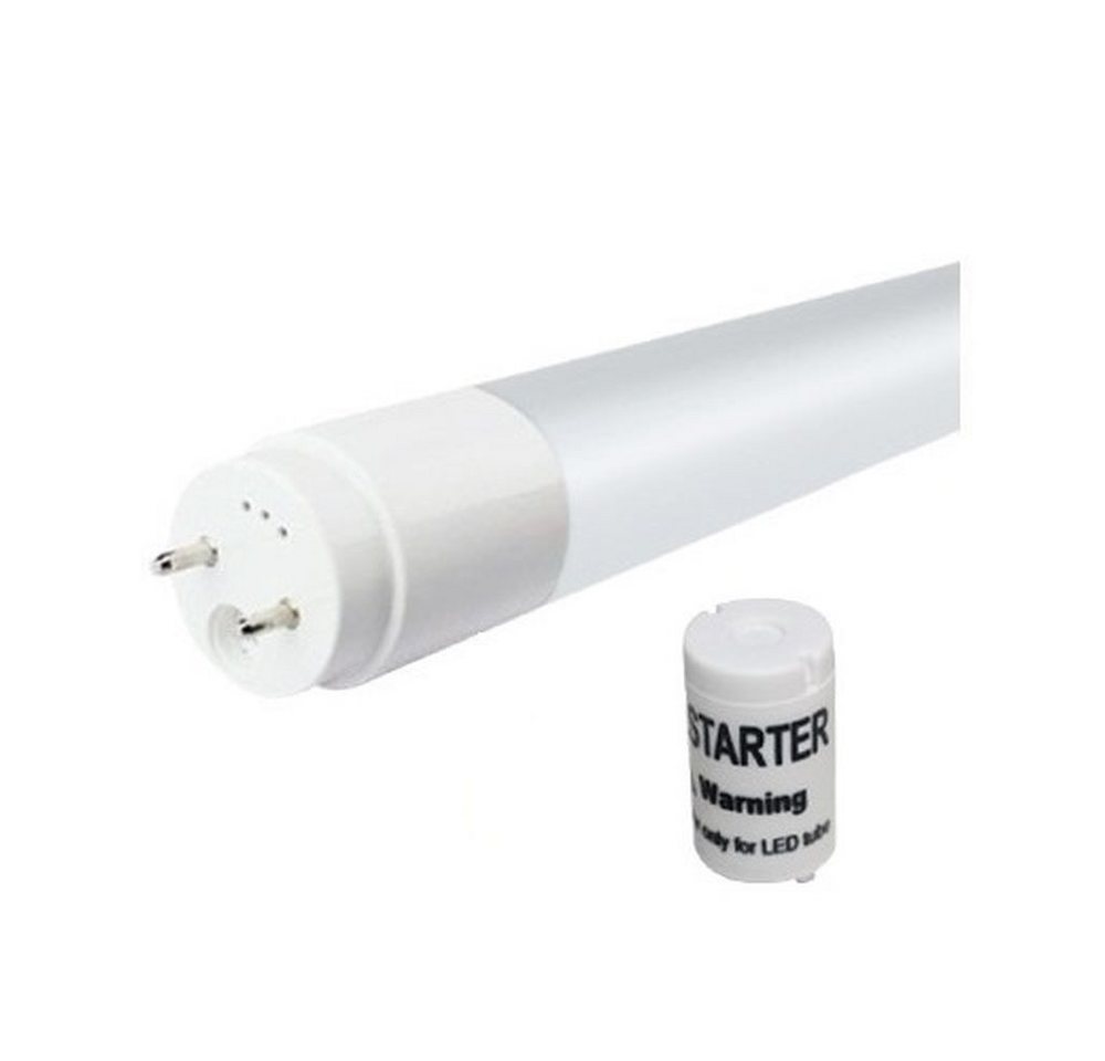 Besolis LED-Leuchtmittel, LED Röhre, Länge 60 cm, 8 Watt, T8, G13, 1 St., Kaltweiß, ersetzt Leuchtstoffröhre mit 18 Watt