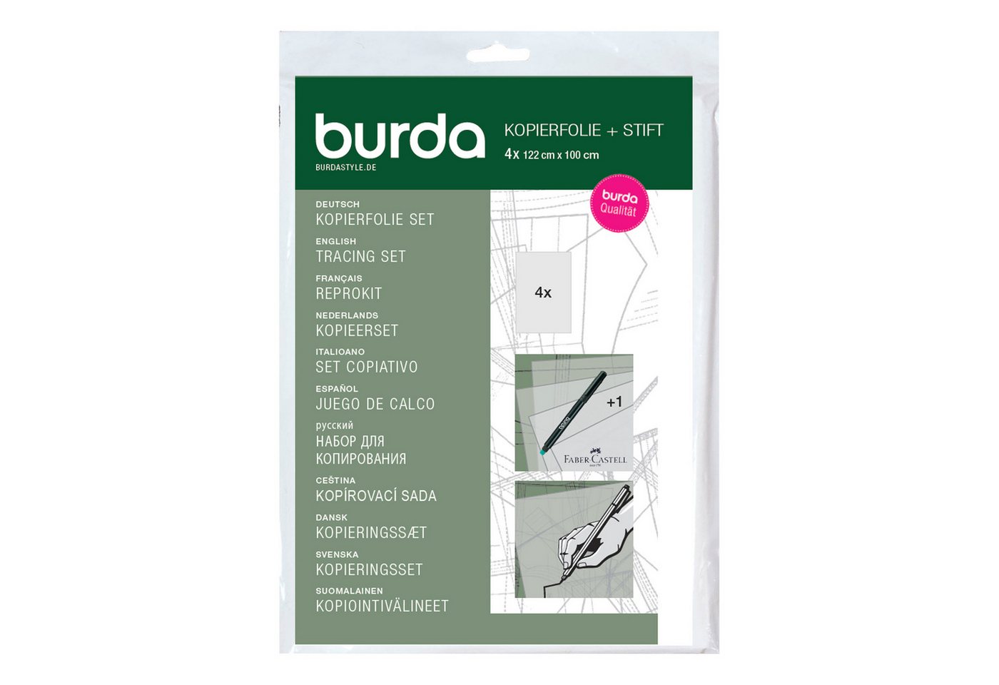 burda style Kreativset Kopierset, 122 x 100 cm
