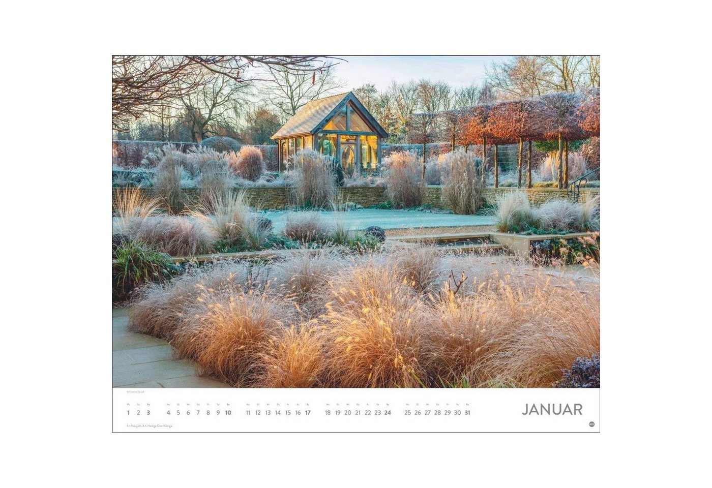 HEYE Wandkalender Gartenparadies Posterkalender 2027
