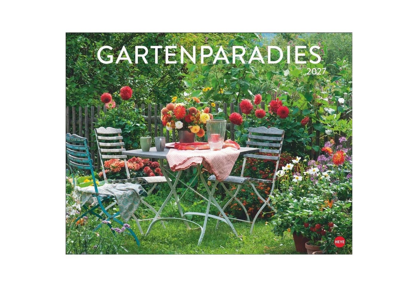HEYE Wandkalender Gartenparadies Posterkalender 2027 Bild 5