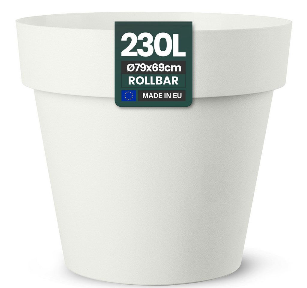 KreLeo Pflanzkübel Rollbarer XXL Pflanzkübel "LIKE" Ø 79 cm in verschiedenen Farben (1 St) Bild 5
