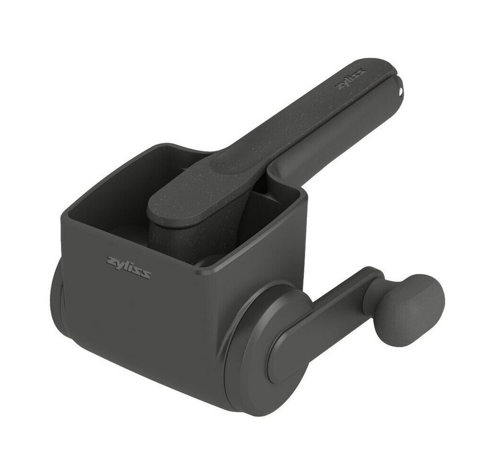 zyliss Käsereibe Professional Käsereibe 17,9x12,7x8 cm schwarz, Edelstahl, (1-St), Käsereibe Professional grau Bild 4