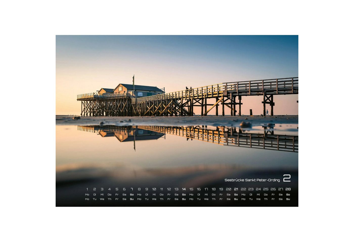 Wandkalender Nordsee - Küstenzauber - 2027 - Kalender DIN A3