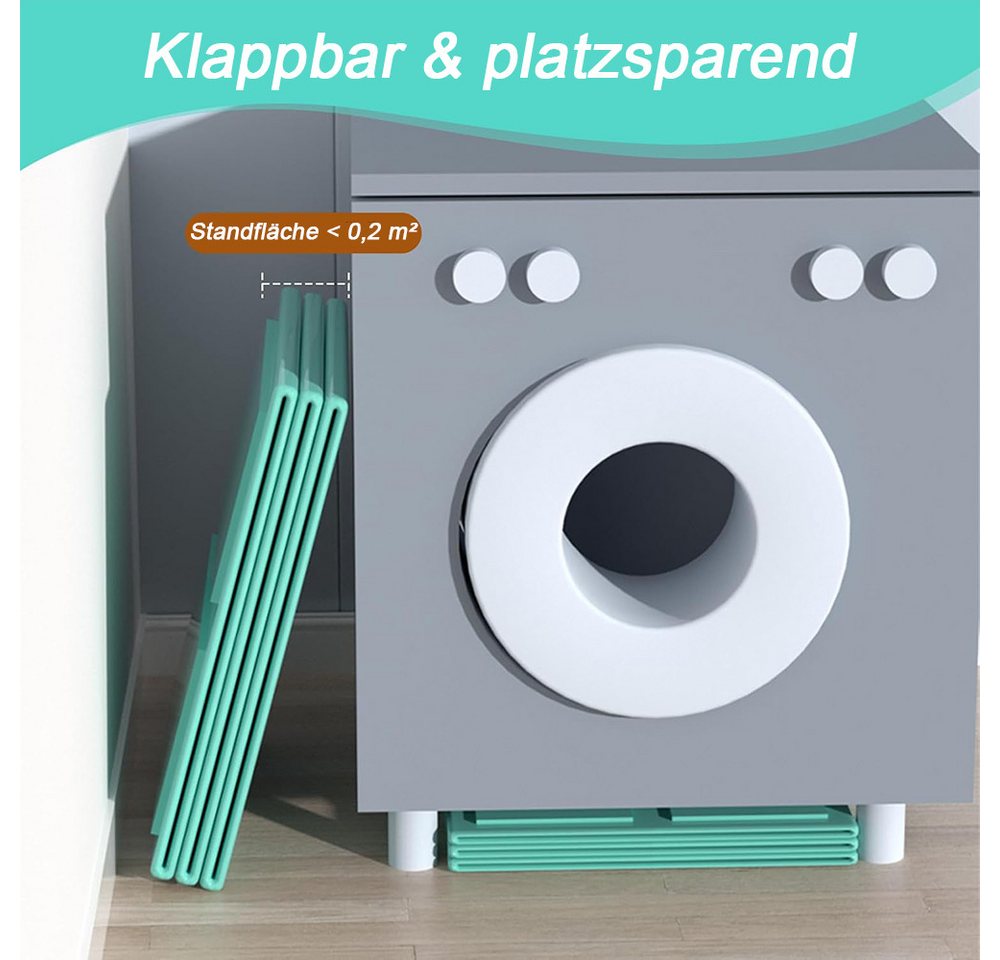AFKSMILE Babybadewanne Faltbare tragbare Baby Badewanne,badewanne Faltbar für 0-6 Jahr,kompak, Faltbare babybadewanne,baby pool,Leicht zu verstauen und tragbar Bild 2