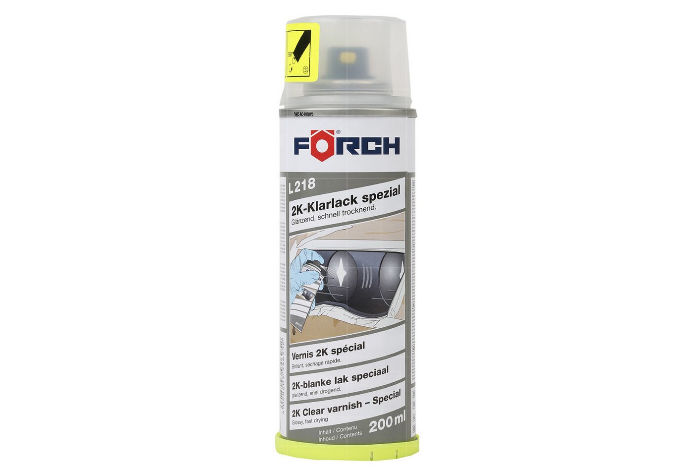 FÖRCH Klarlack L218 2K-Klarlack Spezial - 0.2 Ltr (Glänzend)