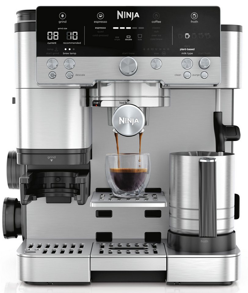 NINJA Espressomaschine ES655EU Luxe Café Premier Plus-Serie, Drei Maschinen in einer: Espresso-, Filterkaffee- und Cold Brew Bild 4