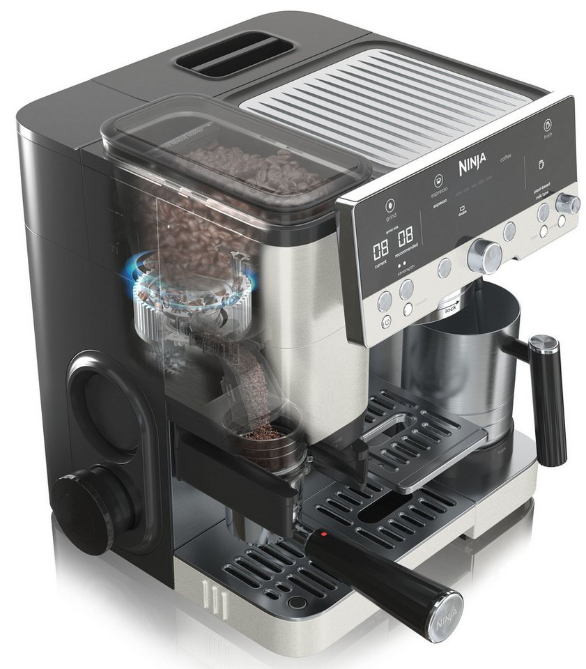 NINJA Espressomaschine ES655EU Luxe Café Premier Plus-Serie, Drei Maschinen in einer: Espresso-, Filterkaffee- und Cold Brew Bild 5