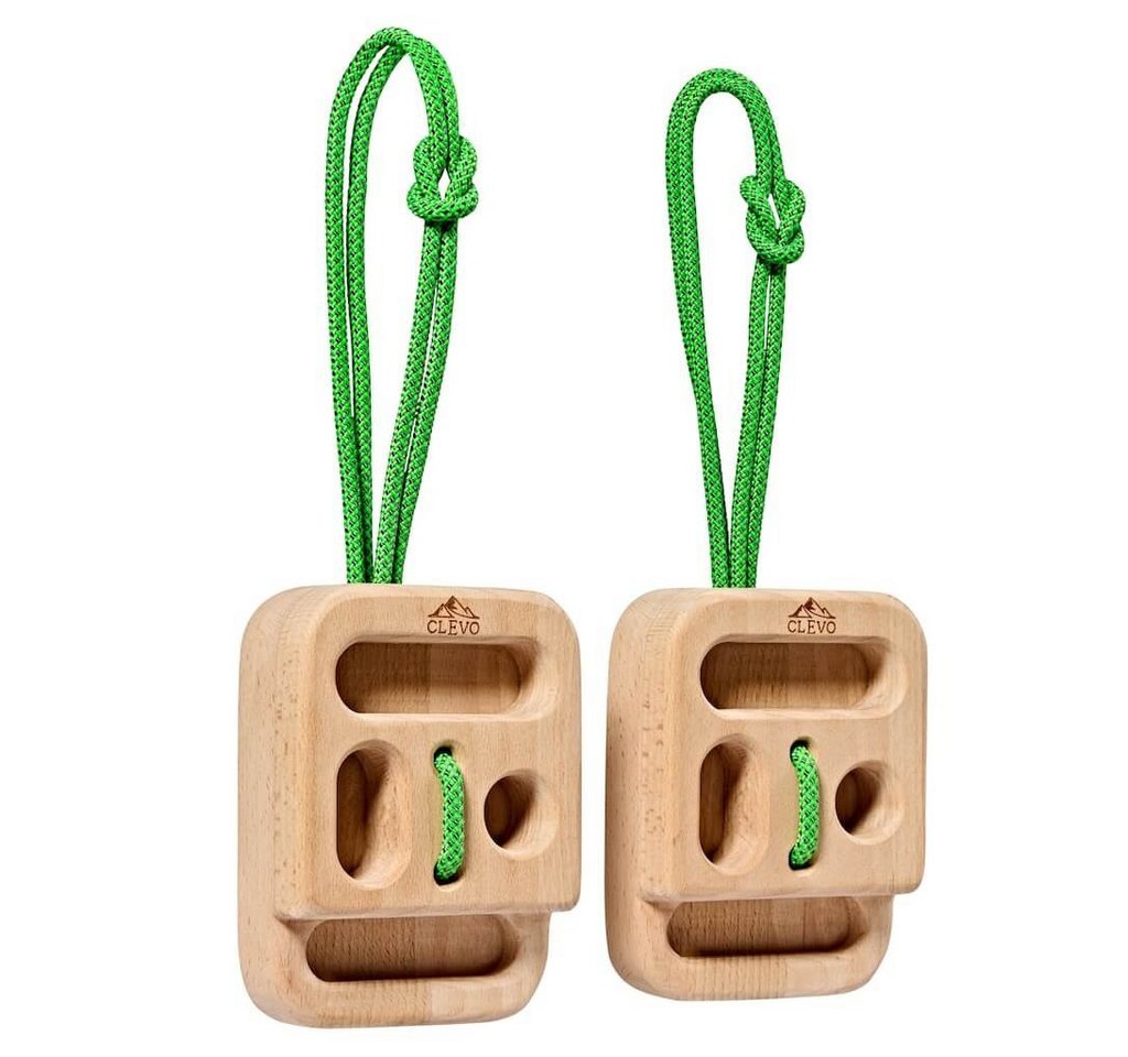 Clevo Climbing Kletter-Trainingsgerät CLEVO Fingerbloc Mini portables Hangboard Bild 5