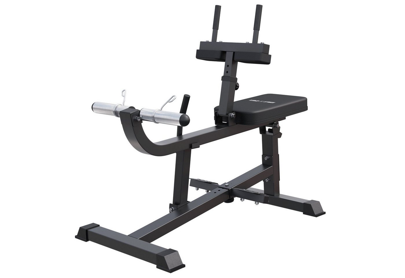 GORILLA SPORTS Bauchmuskelmaschine Wadenmaschine in schwarz Bild 4