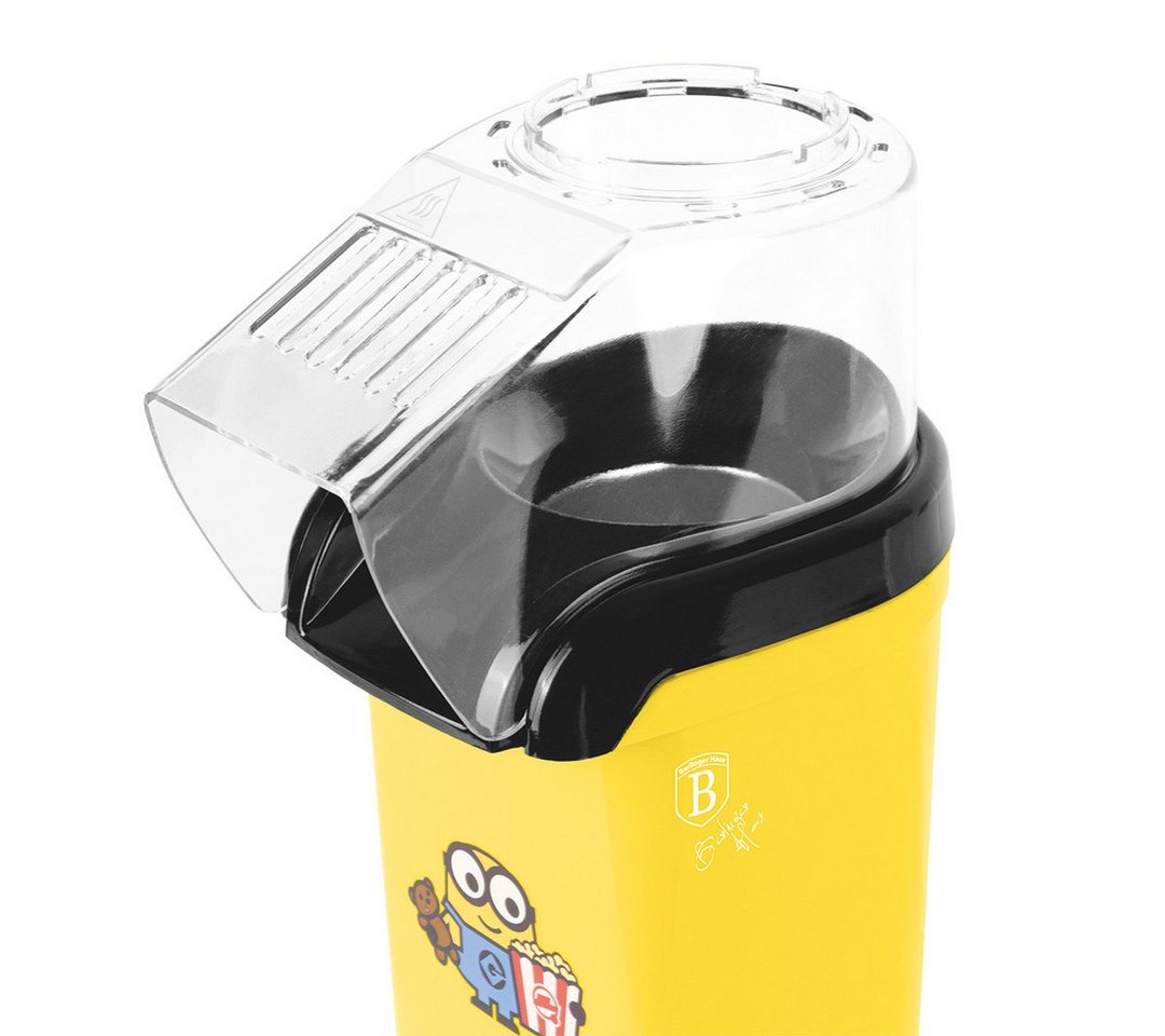 BerlingerHaus Popcornmaschine Minions Heißluft-Popcornmaschine - 1200 W, 3 Min, ölfrei Bild 2