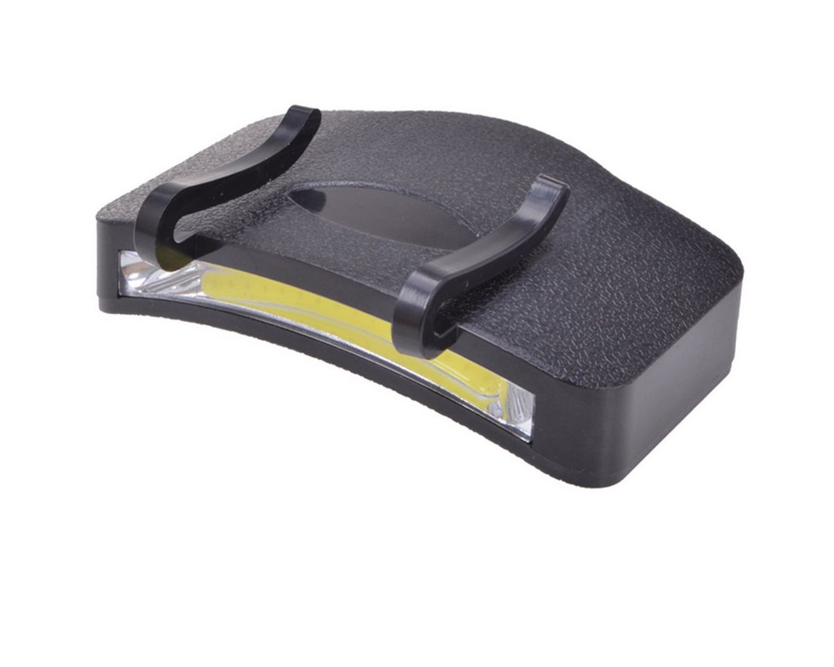 Filmer LED Stirnlampe Lampe Schirmmützen mit Clip COB LED Leuchte 200 Lumen Cap Stirnlampe (1-St), ermöglicht freihändige Arbeiten