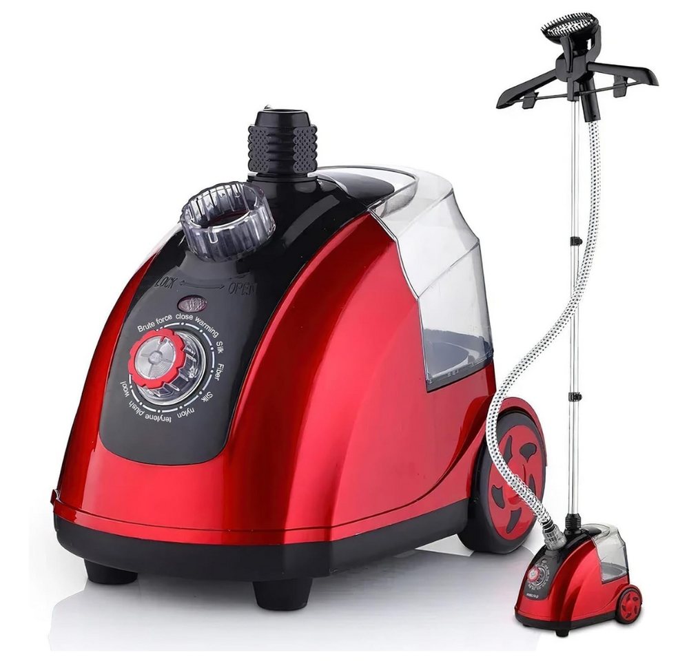 Athlix Dampfglätter Kleiderdampfer stehender Dampfglätter, 1,8 Liter Tank, 11 Stufen, 1800 W, Schutz gegen Trockenbrand & Überhitzung, 26 Sekunden Aufheizzeit
