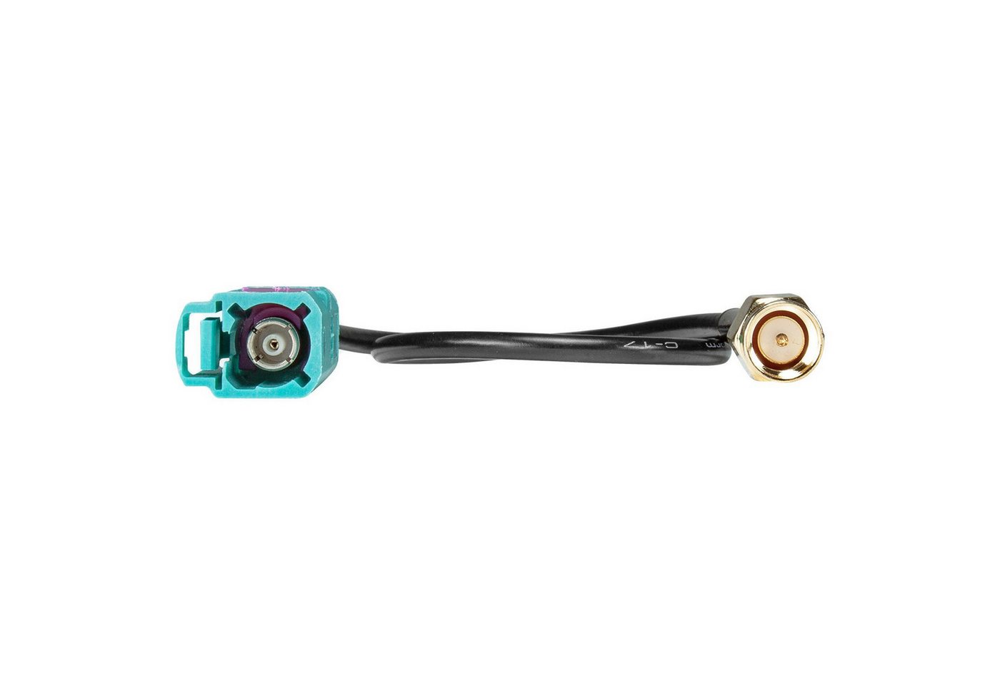 tomzz Audio Fakra (F) Antennenadapter Kupplung auf SMA (M) Stecker GPS DAB Navi KFZ-Adapter Bild 2