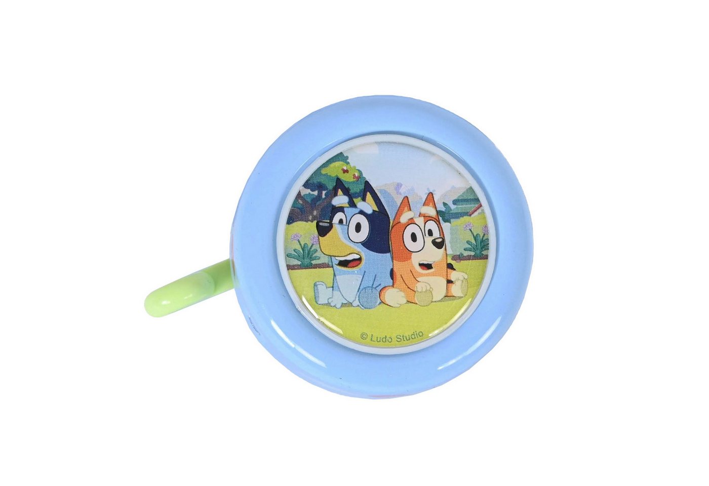 Bluey Fahrradklingel Fahrradklingel Kinder Hellblau Metall Bingo Bild 3