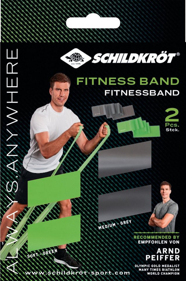 Schildkröt-Fitness Gymnastikbänder FITNESSBÄNDER, Latexfrei - 2er Set Bild 4