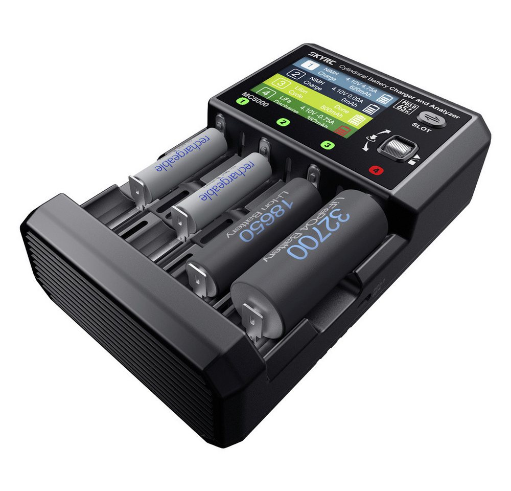 SkyRC SKYRC MC5000 Ladegerät LiIon, Li-ion HV, LiFe, NiMH, NiCd, eneloop, Ni Rundzellen-Lader Bild 3