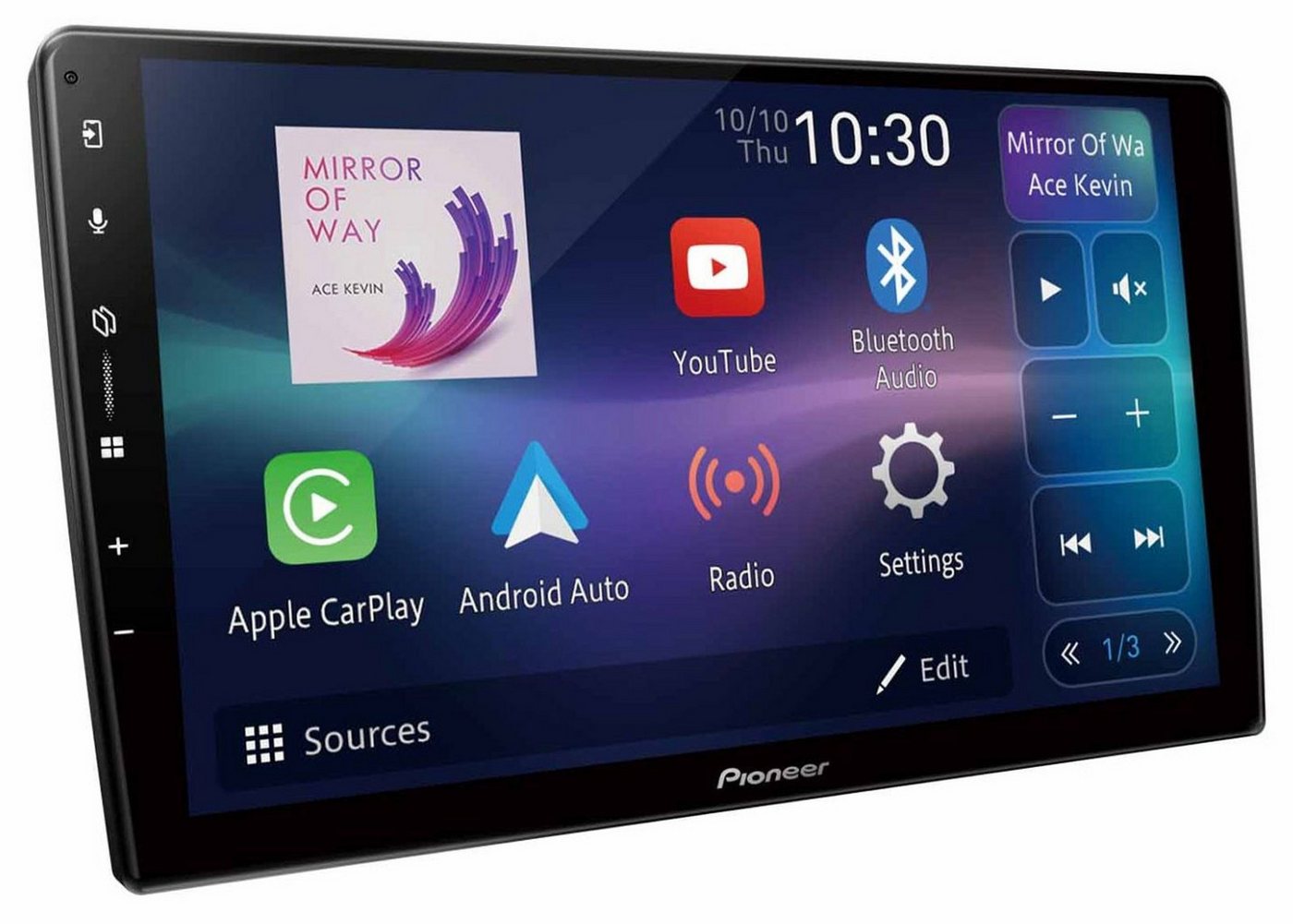 Pioneer Pioneer- SPH-PF97BT-DE 1-DIN Radio 9-Zoll, DAB+ Autoradio Bild 3