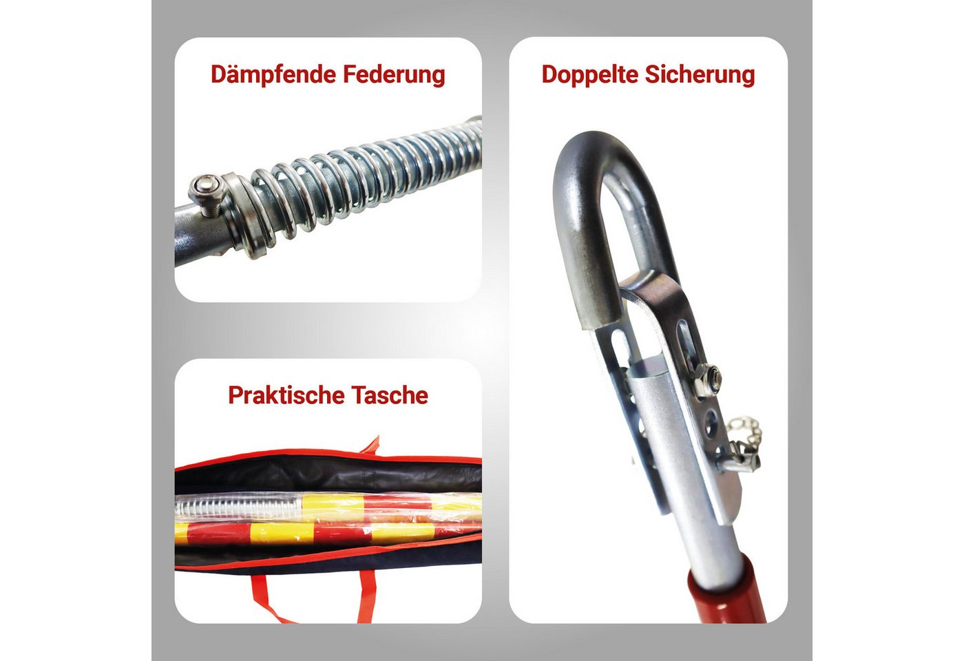 Bituxx Abschleppstange bis 5T Zugkraft Bild 3