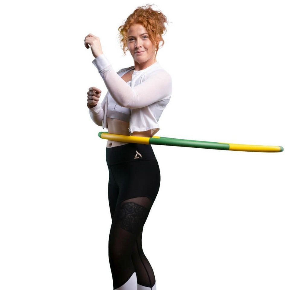 Hoopomania Hula-Hoop-Reifen Hoopomania Booster Hoop mit Metallkern + Schaumstoff, füllbar, 0.85 kg (1-tlg) Bild 5