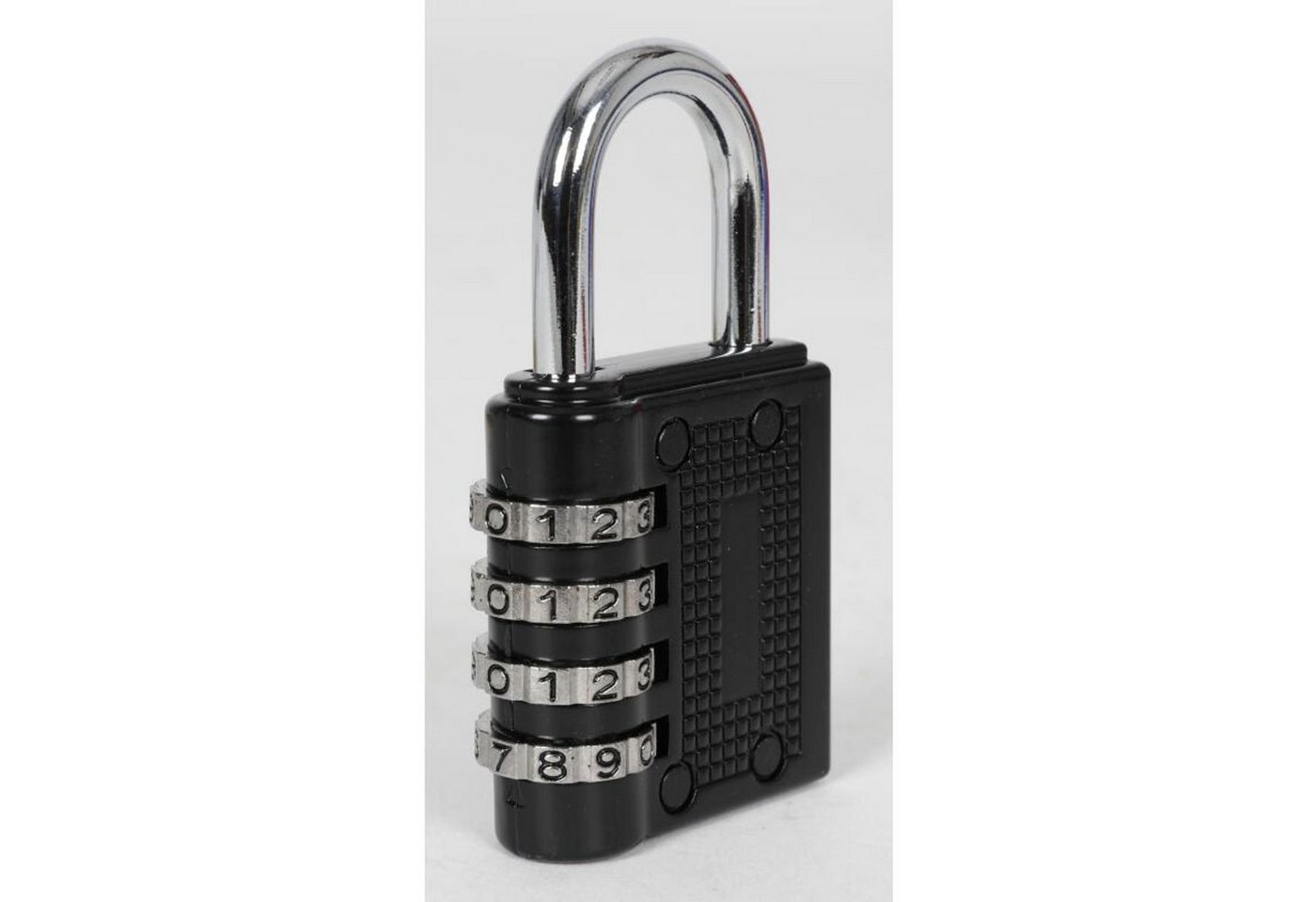 BURI Zahlenbügelschloss Zahlenvorhängeschloss Metall 4-stellig Schloss Koffer Spind Rucksack Bild 3