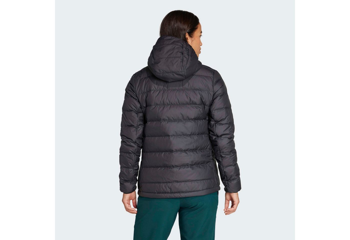 adidas TERREX Outdoorjacke W MT DOWN H J sportlicher Stil, aus Polyester, mit Reißverschluss